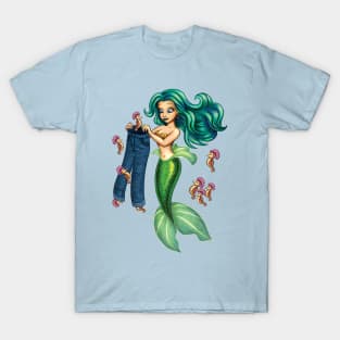 Mermaid Pants T-Shirt